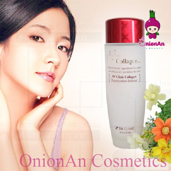 Nước Hoa Hồng Collagen 3W Clinic Regeneration Softener